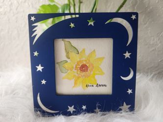 Moon, Stars and Comets Pic Frame or House Decor