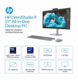 Go Omnistudio 27X (all in one computer)