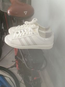 Adidas Low-Top White Sneakers