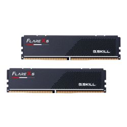 G.Skill Flare X5 Series 32GB (2 x 16GB) DDR5-6000 PC5-48000 CL32 Dual Channel Desktop Memory Kit F5-6000J3238F16GX2-FX5 - Black