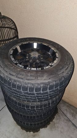 Wheels and tires for toyota 6 lug
