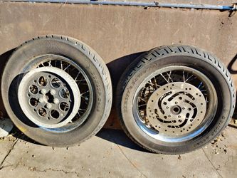 Harley Davidson rims/tires