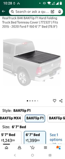 6 Month Old Bakflip Tonneau Cover 2020 Ford F150 SuperCab