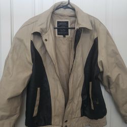 Genuine Tan Leather Jacket