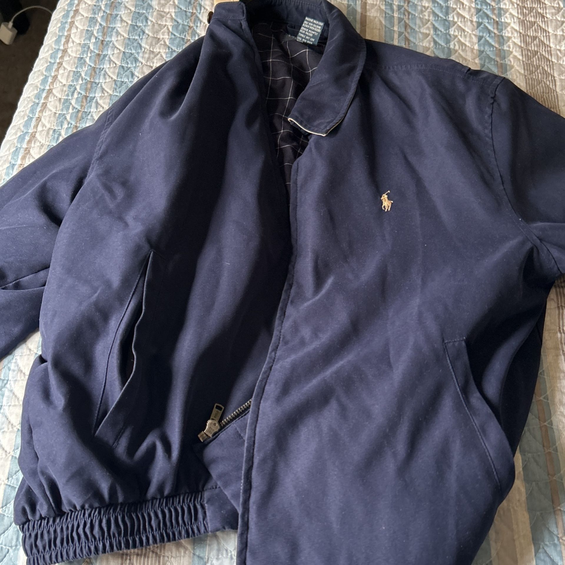Small men’s polo jacket