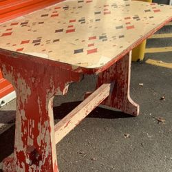 Grandma’s trestle Table $275