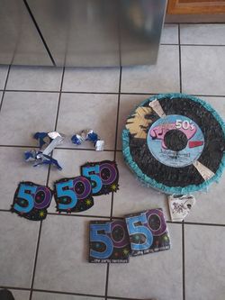 50th Birthday decorations