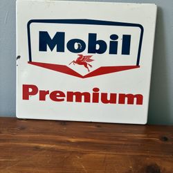 Mobil Premium Original Sign