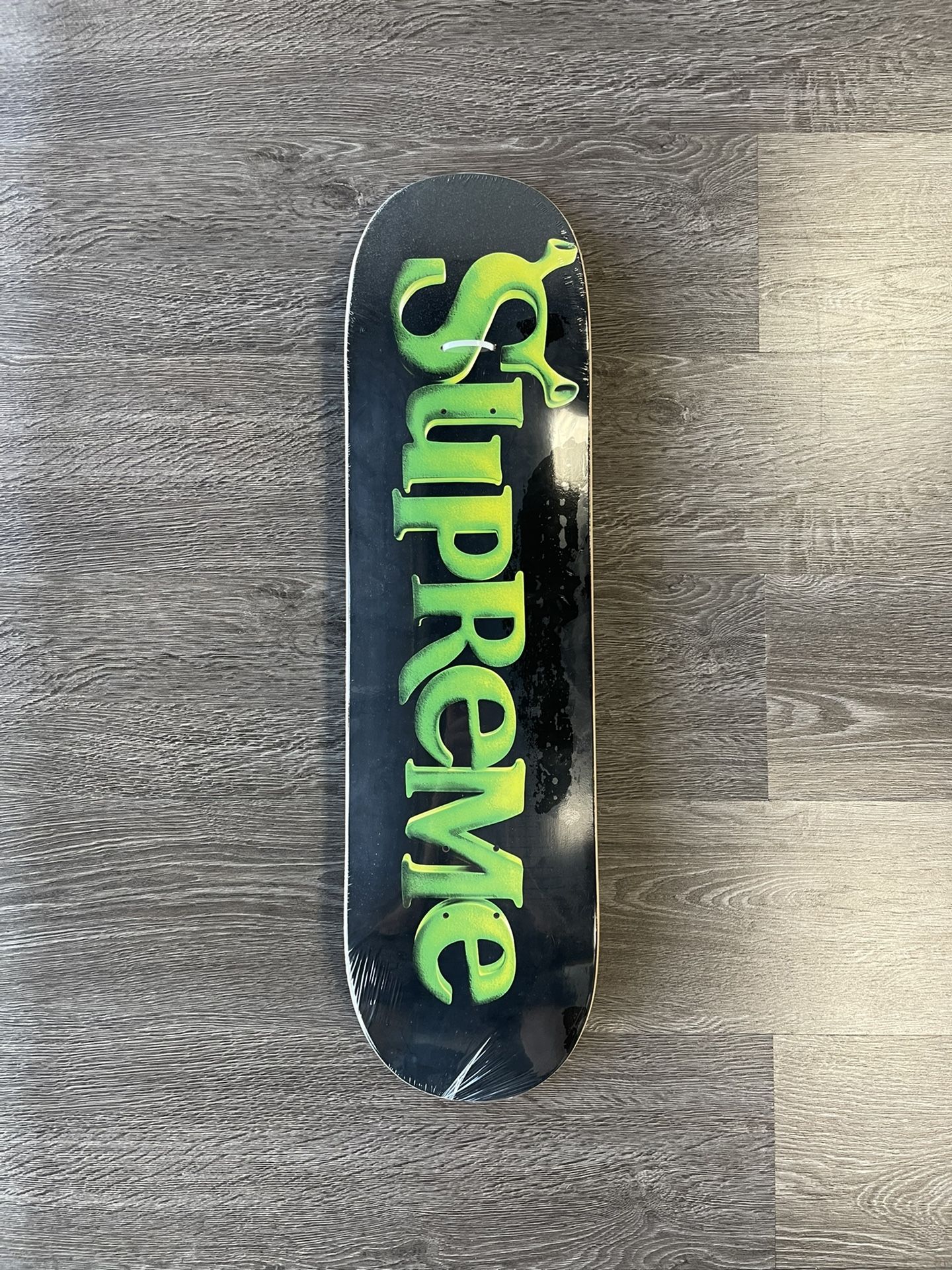 Supreme Shrek Black Skateboard Deck