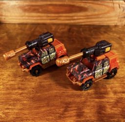 ZURU 5 SURPRISE VOLCANO DINO STRIKE DINOSAURS Combat Jeep Lot of 2