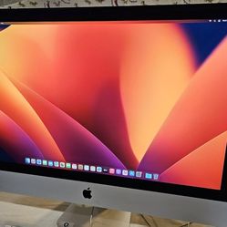 Apple iMac 27 Inch Retina 5k.  Glass Damaged. 