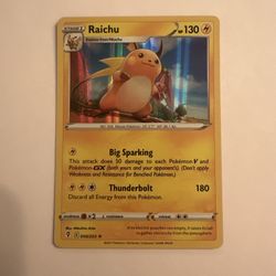2011 Raichu Pokemon Card 