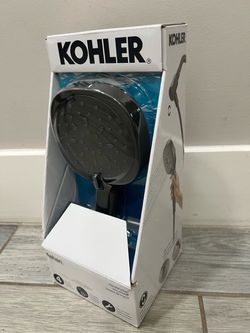 KOHLER Ashan 3-Spray Wall Mount Handheld Showerhead 1.75 GPM in Matte Black