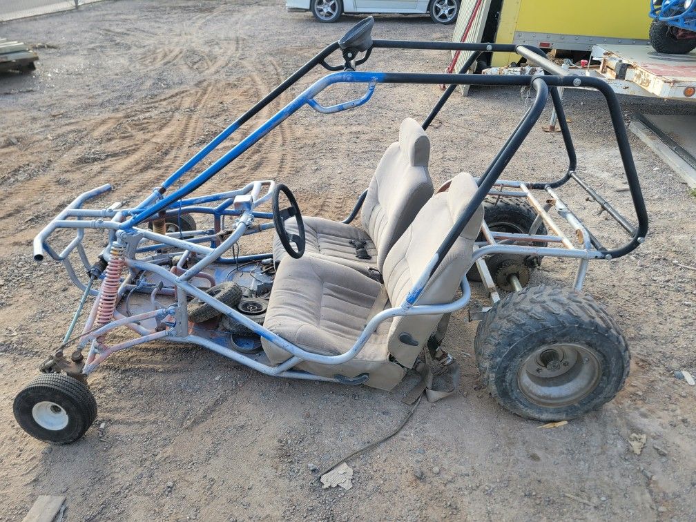 Full Size Go Cart Kart Chassis Frame Roller Buggy Mini Sand Rail 150cc 150 250 250cc