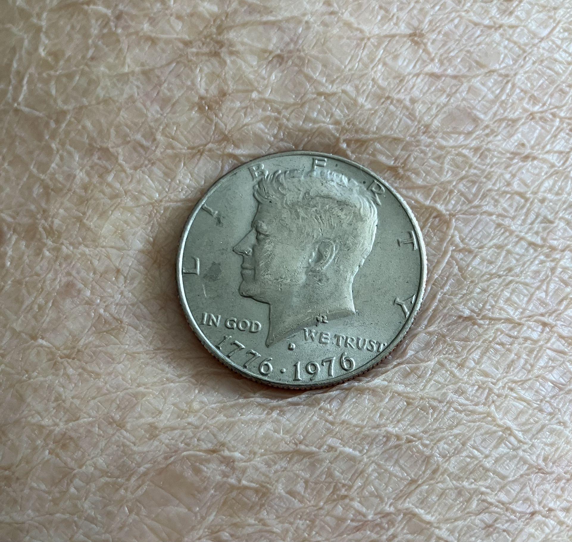 Kennedy Bicentennial Coin Filled D