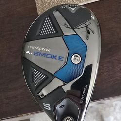 Callaway Paradym Ai Smoke 24* 5 Hybrid KBS Tour Prototype 95 HYB Stiff Flex