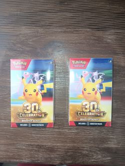 Pokemon 30th Celebration Booster Bundle (2 available)