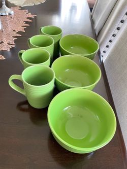 Ceramic mug and bowl