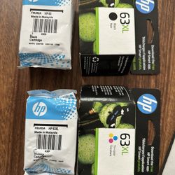 HP Inkjet 63 & 63xl Cartridges