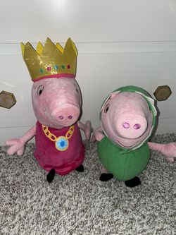 Talking Peppa And George Plush 
