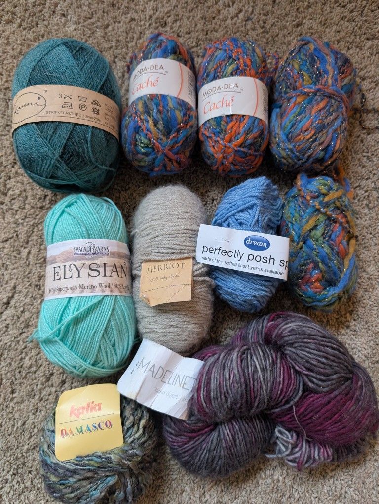Yarn Lot (Wool/Specialty/Baby Alpaca)