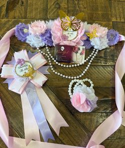 Maternity sash set