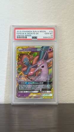 Espeon & Deoxys GX Unified Minds PSA 10!