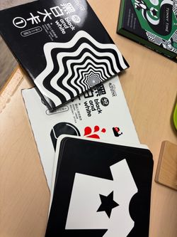 Black and White Baby Flash Cards Set