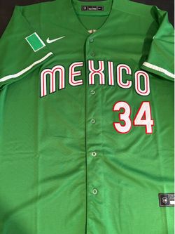 Team Mexico #34 Valenzuela Jersey. New. 2x