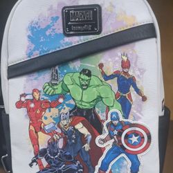 Disney Parks Marvel Avengers Loungefly Mini Backpack NEW Packaging W/T