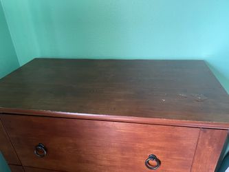 Wood dresser