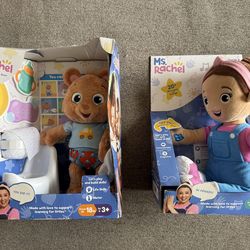 Ms. Rachel Speak & Sing Doll + Potty Time With Bean Doll