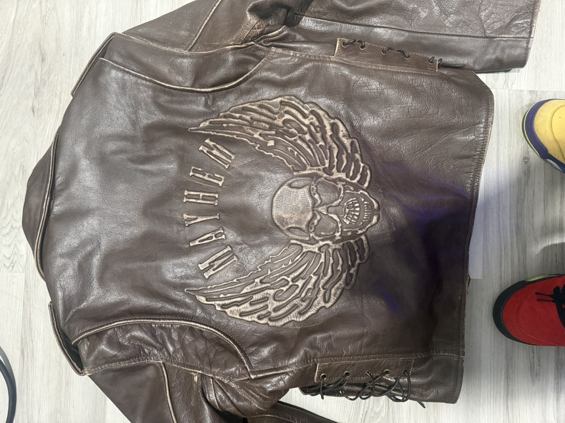 Motorcycle Gear X ELEMENT LARGE REAL LEATHER