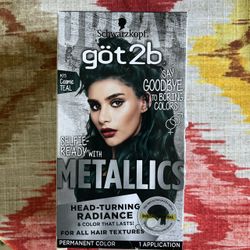 got2b Schwarzkopf  - Permanent Hair Color - COSMIC TEAL 🦚Metallic🦚