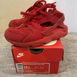 NIKE HUARACHE RUN KIDS SHOES 12C
