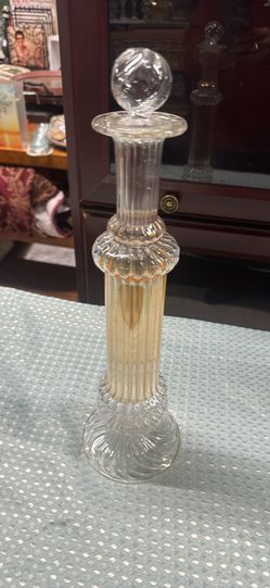 Egyptian glass perfume decanter