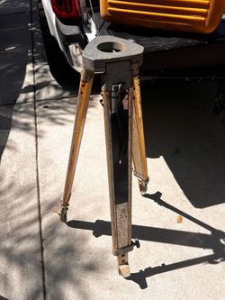 Construction laser stand and rod