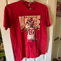 Travis Kelce Tee Men’s Large Kansas City Chiefs Large 