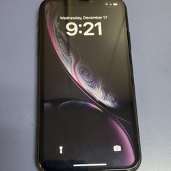 iPhone XR 64gb Black Unlocked  Any Carrier  $165 Obo