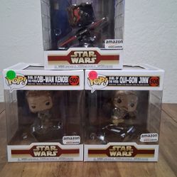 Duel Of The Fates Complete Set Funko Pops