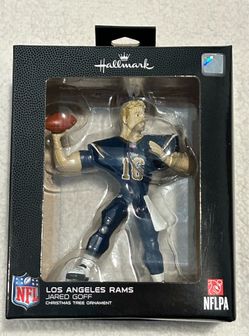 Hallmark Los Angeles Rams Jared Goff Christmas Tree Ornament