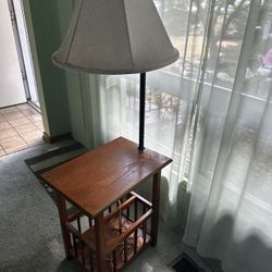 Table With Lamp
