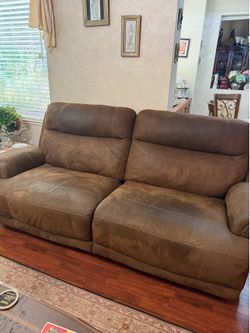 Coach and Loveseat recliner