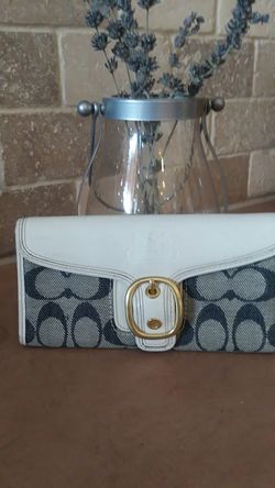 Authentic coach wallet