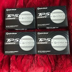 Golf Balls - TaylorMade TP5X Stripe