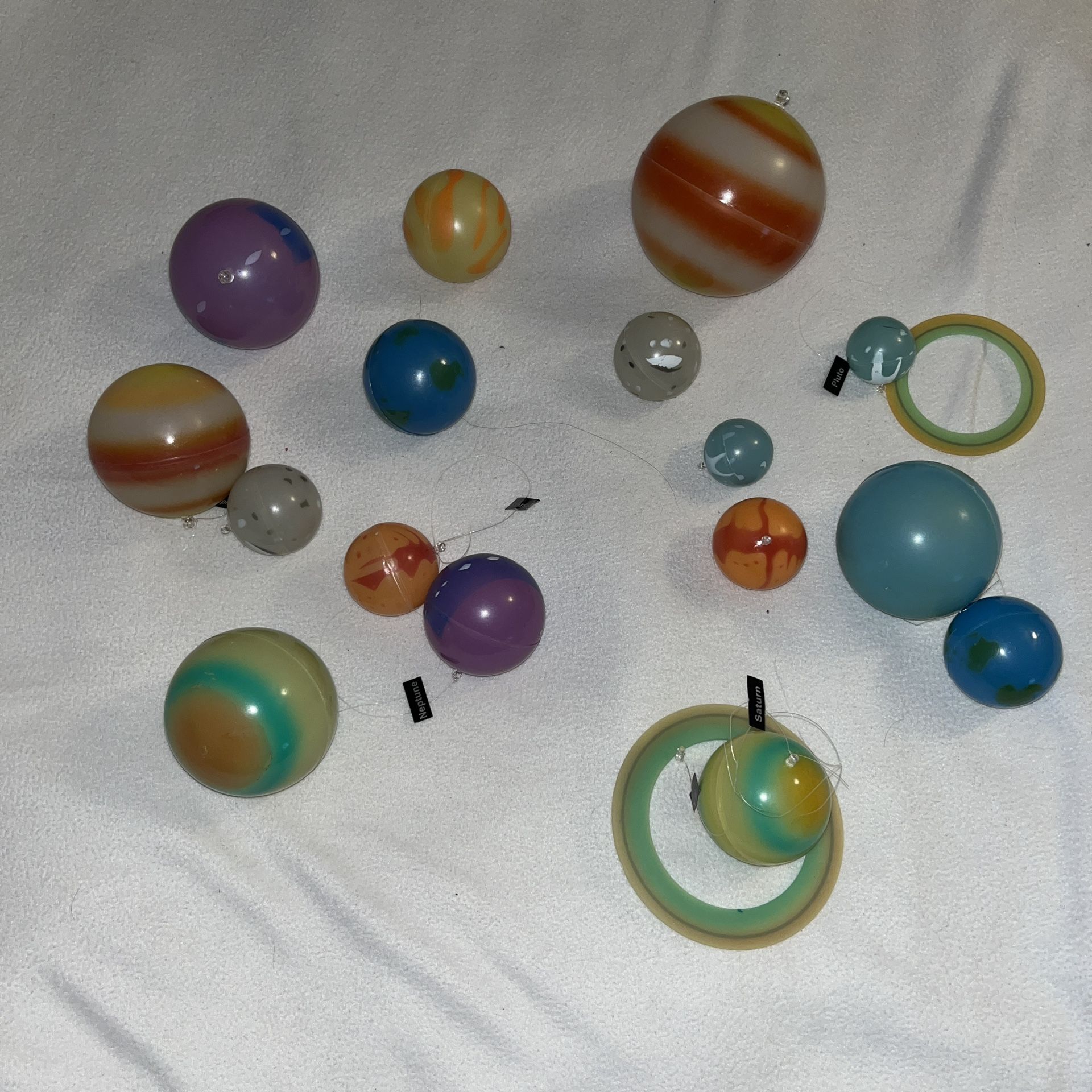 Solar System Balls Set Kids Science Kit B008