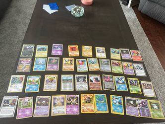 Old Pokémon card collection