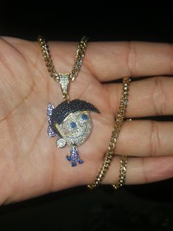 New CZ Chains 14K Gold Plated Does Not Loses Color