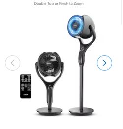 Candy Standing Fan for Bedroom 90 degrees and 120 degrees Oscillating Pedestal Fan