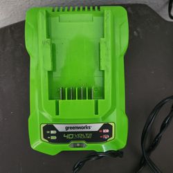 Greenworks 40v Charger.  Just The Charger 